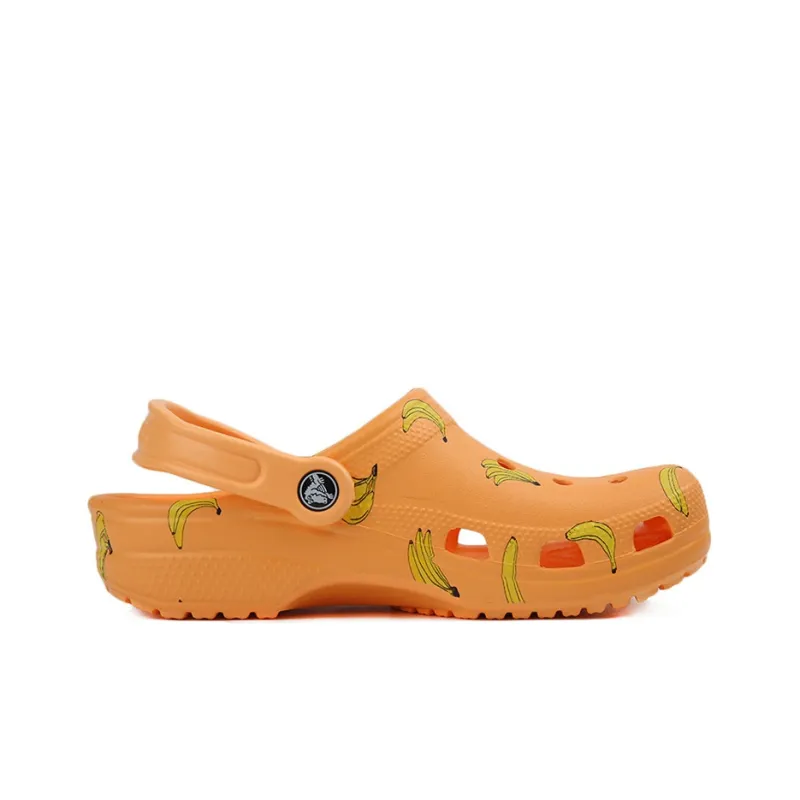 Crocs Classic Clog Sports Sandals 'Orange' Women's-1