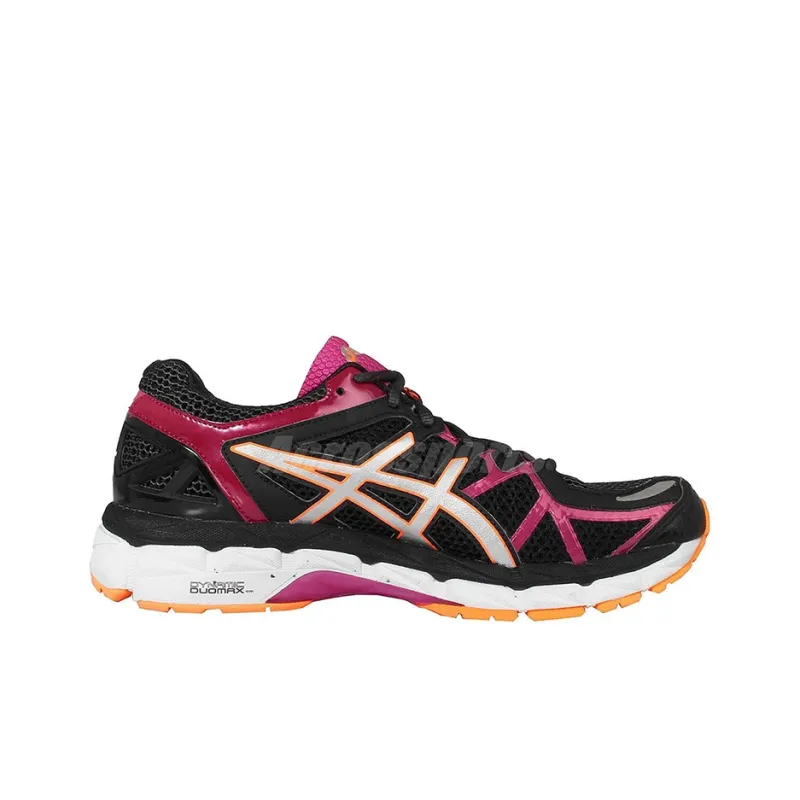 Asics Gel-Kayano 21 Breathable Lightweight And Wear-Resistant Low-Top Running Shoes Women's Black Pink-1