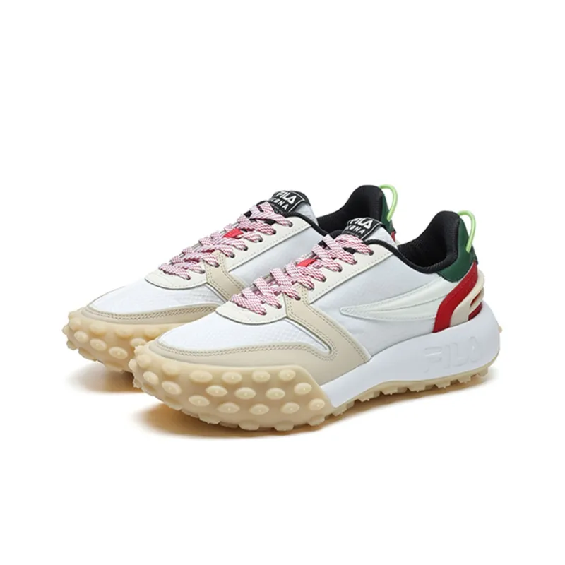 FILA Gara Chunky Sneakers 'White Red Green' Women's-1