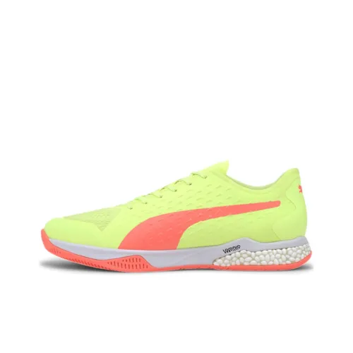 PUMA EXPLODE 1 Running Shoes Unisex Low-Top Green/Orange