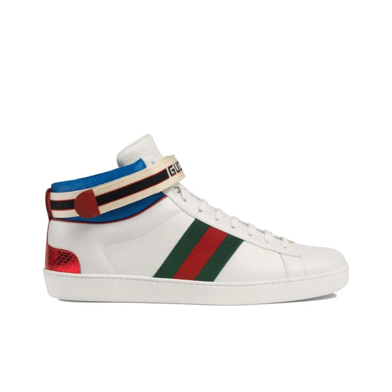 GUCCI Stripe Ace High Top-1