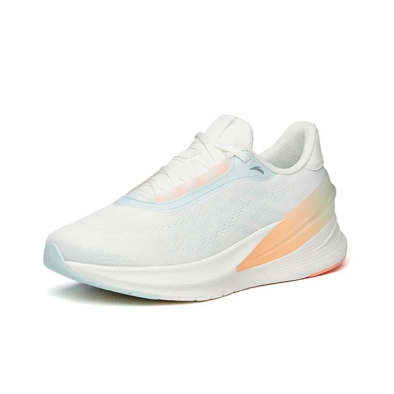 Anta Low Top Running Shoes Women's White Blue-2
