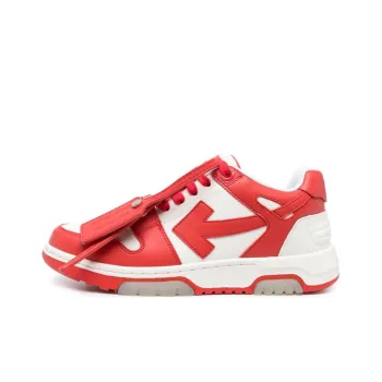 OFF WHITE Off Court 3.0 Low tops Leisure Sneakers Red/White Women's