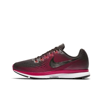 Nike Pegasus 34 Running Shoes Women's Low Top Black/Purple/White