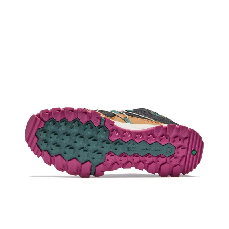 Timberland Running Shoes Women's Low Top Black/Pink/Chestnut-4
