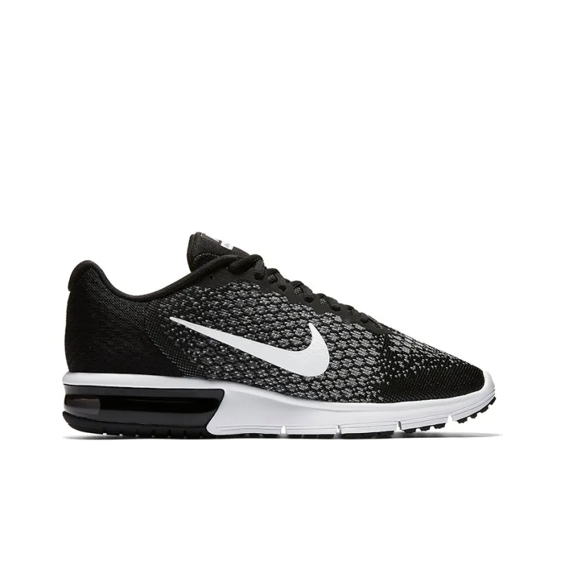 Nike Air Max Sequent 2 Black White-1