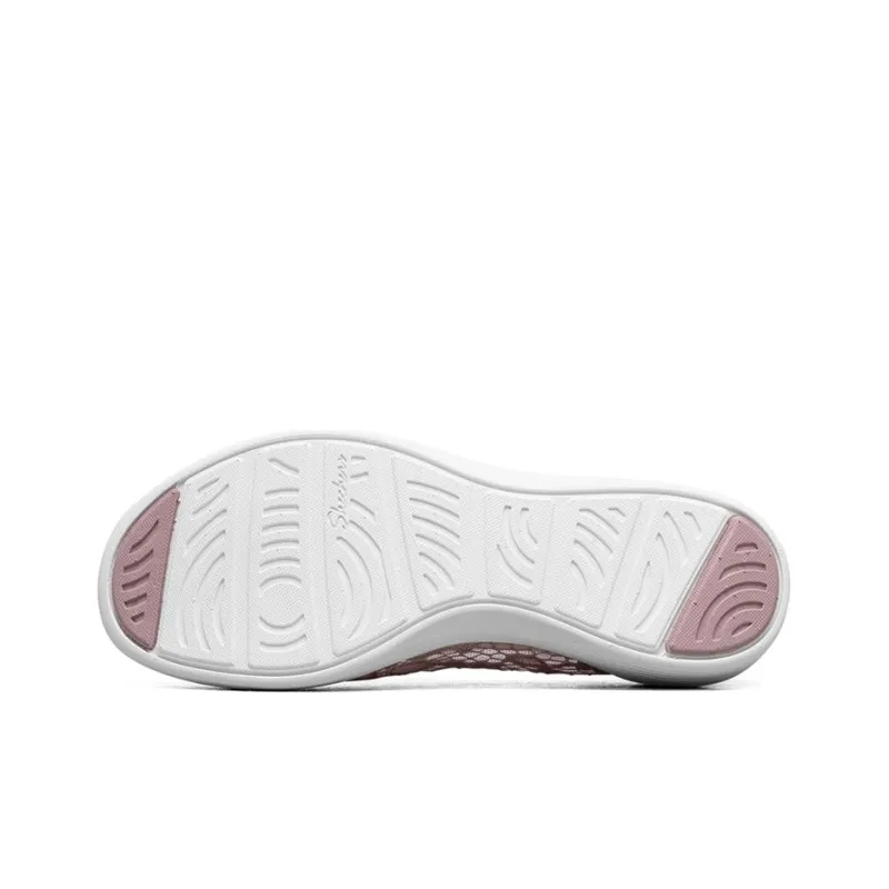 Skechers Arya Low Top Loafers Pink Women's-4