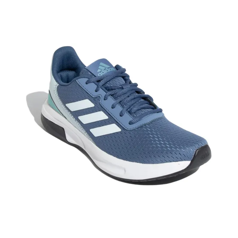 Adidas Runesy Running Shoes Women's Low-Top Blue/White-2