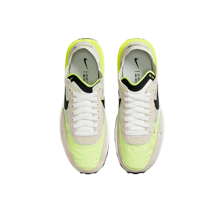 Nike Waffle One Summit White Rattan Volt Women's-3