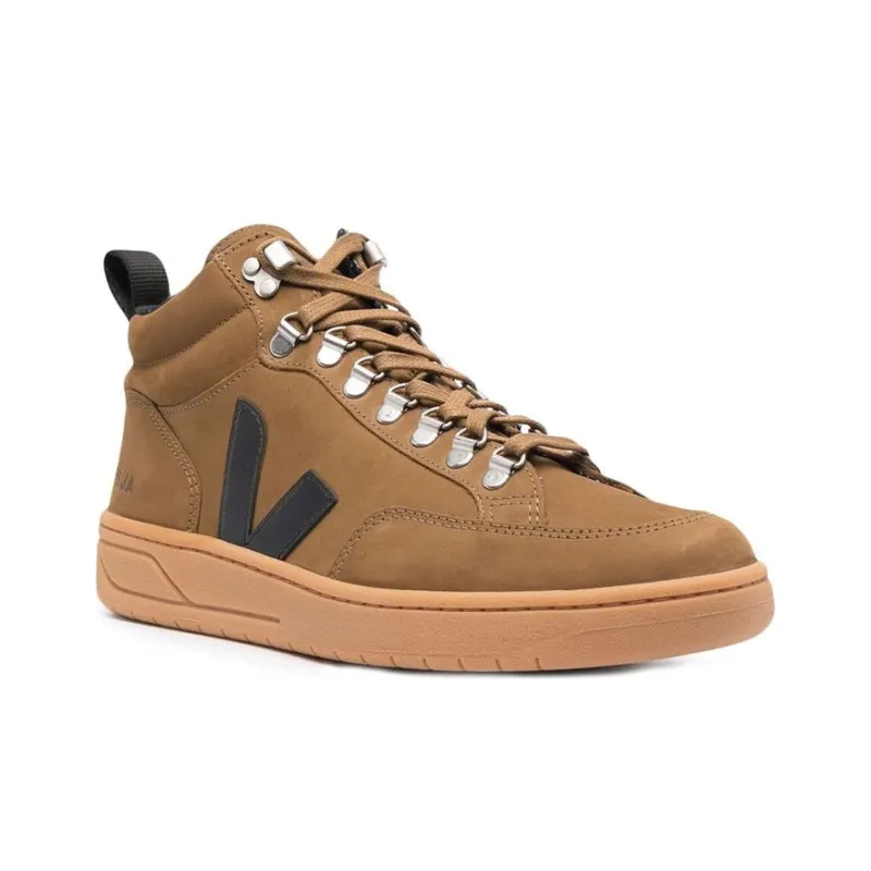VEJA Roraima Skateboard Shoes Men Mid-Top Brown-2
