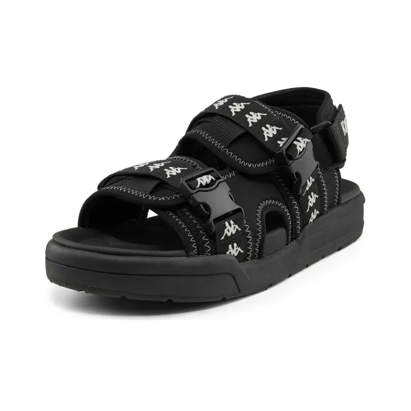 Kappa Beach Sandals Unisex Black-1