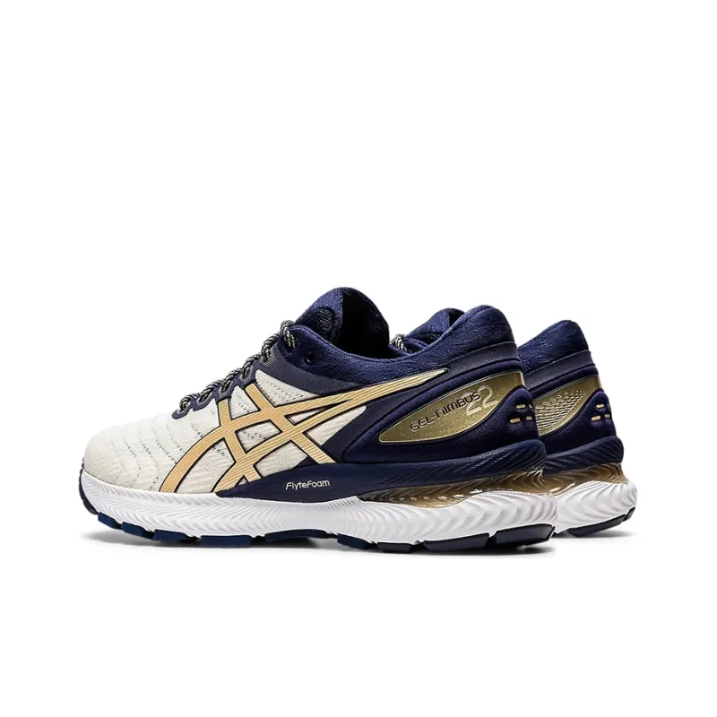 Asics Gel Nimbus 22 'White Blue' Women's-3