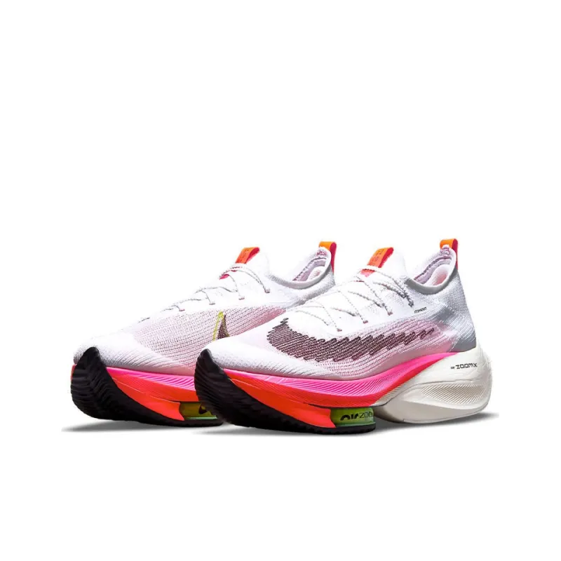Nike Air Zoom Alphafly Next% Flyknit White Pink-2