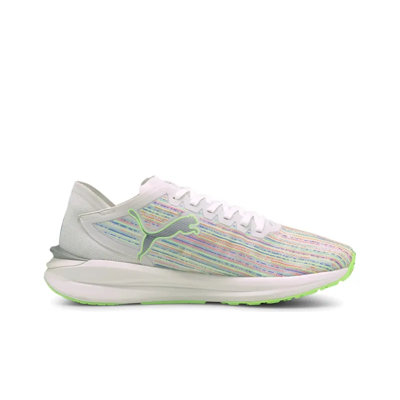 PUMA Electrify Nitro Spectra Sneakers White/Green-1