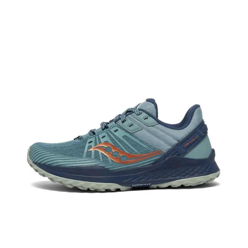 Saucony Mad River TR Low-Top Running Shoes Women's Blue-0