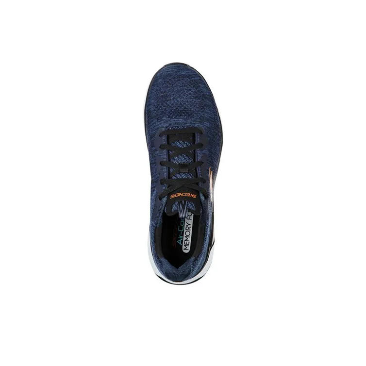 Skechers Solar Fuse Cushioning Anti-Slip And Wear-Resistant Low-Top Casual Running Shoes Men's Blue-2