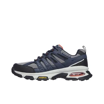 Skechers Skech air Envoy Cushioning Anti Slip And Wear Resistant Low Top Casual Shoes Men's Blue