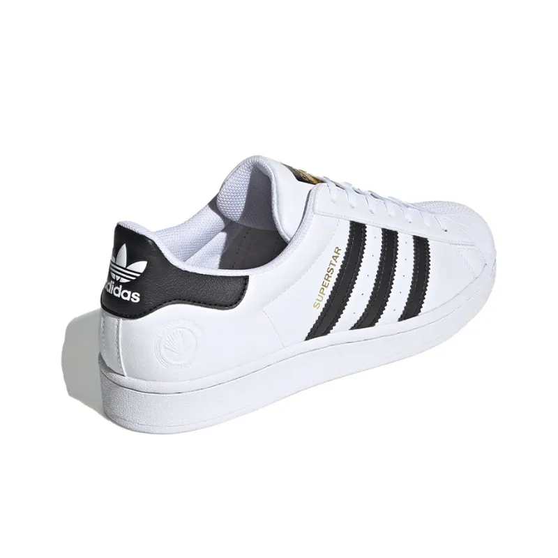 Adidas Superstar Vegan White Black-3