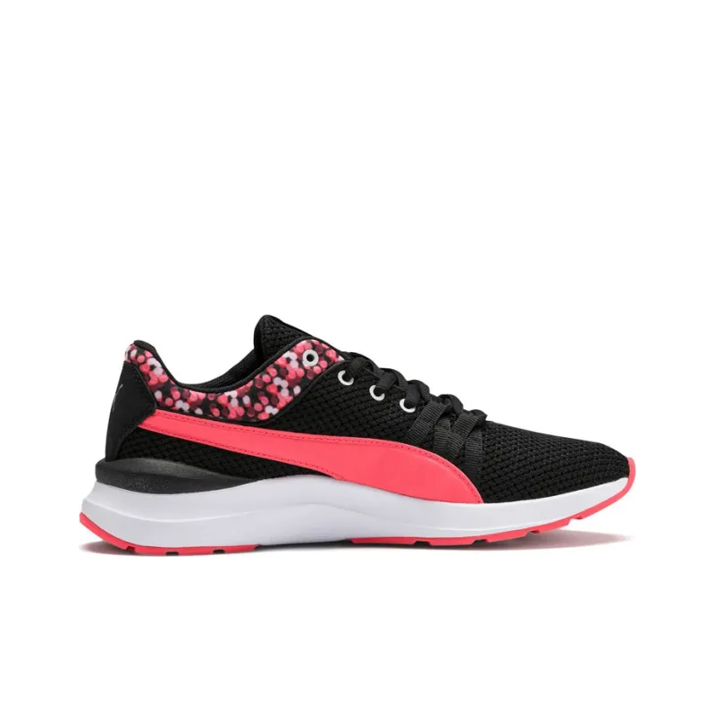 PUMA Adela Anti-Slip Wear-Resistant Low-Top Running Shoes Women's Black-1