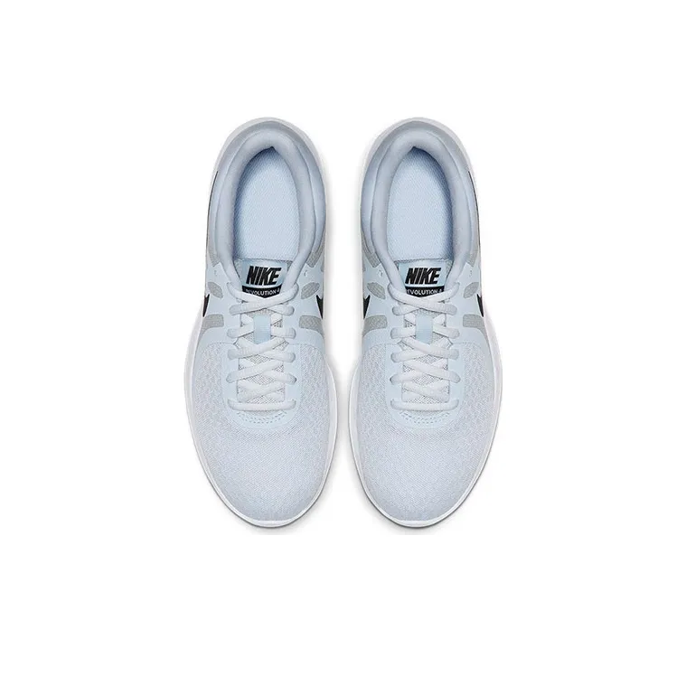 Nike Revolution 4 Low Top Blue/Gray Women's-3