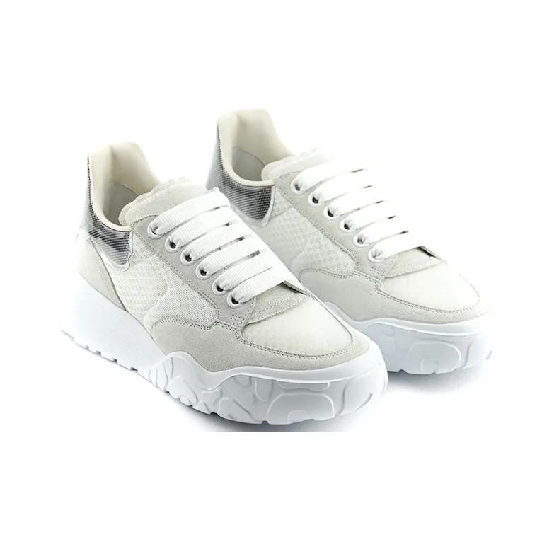 Alexander McQueen Court Trainer 'Beige White'-2
