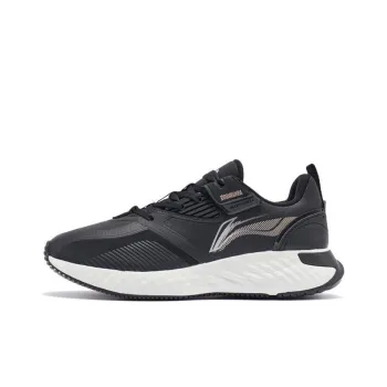 LiNing Cloud Shield Cushioning Rebound Low Top Running Shoes Women's Black