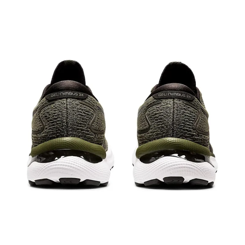 Asics Gel Nimbus 24 Olive Canvas Gunmetal-4