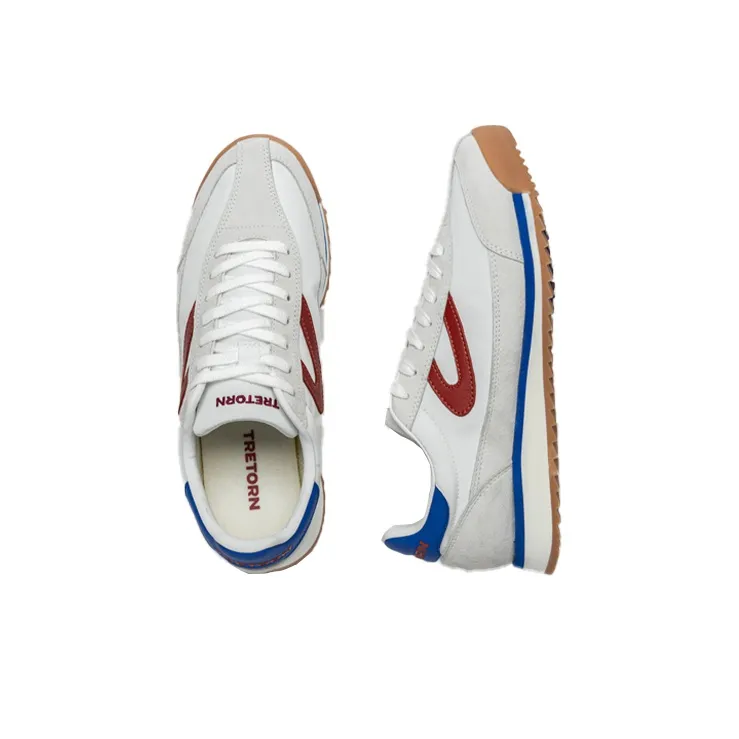 TRETORN Rawlins Low Top Sports Casual Shoes Unisex Red/Blue/White-3