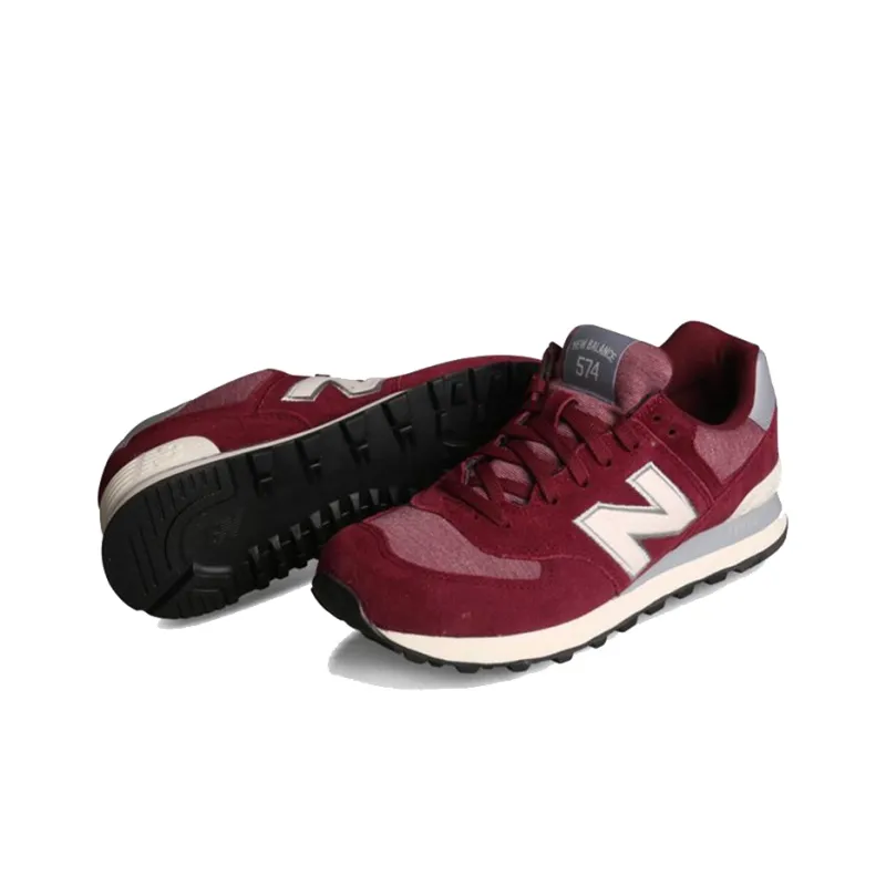 New Balance 574 Burgundy Sea Salt-2