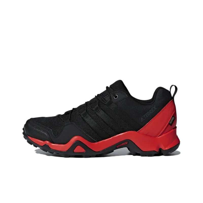 Adidas Terrex Ax2r Outdoor Shoes Men Low-Top Black/Red-0