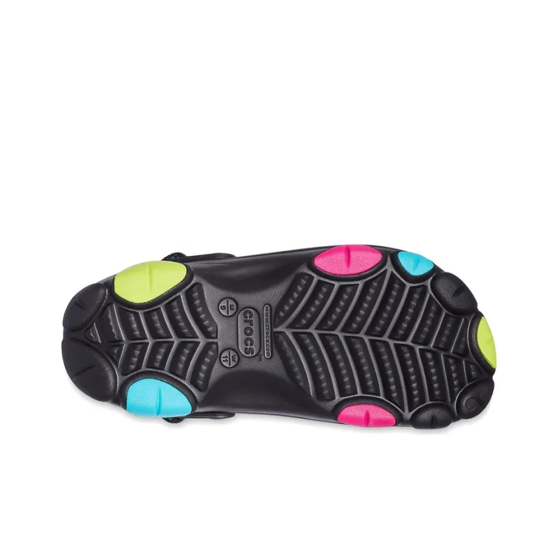 Crocs Classic All Terrain Clog Minimalistic Casual Unisex Black Sandals-6