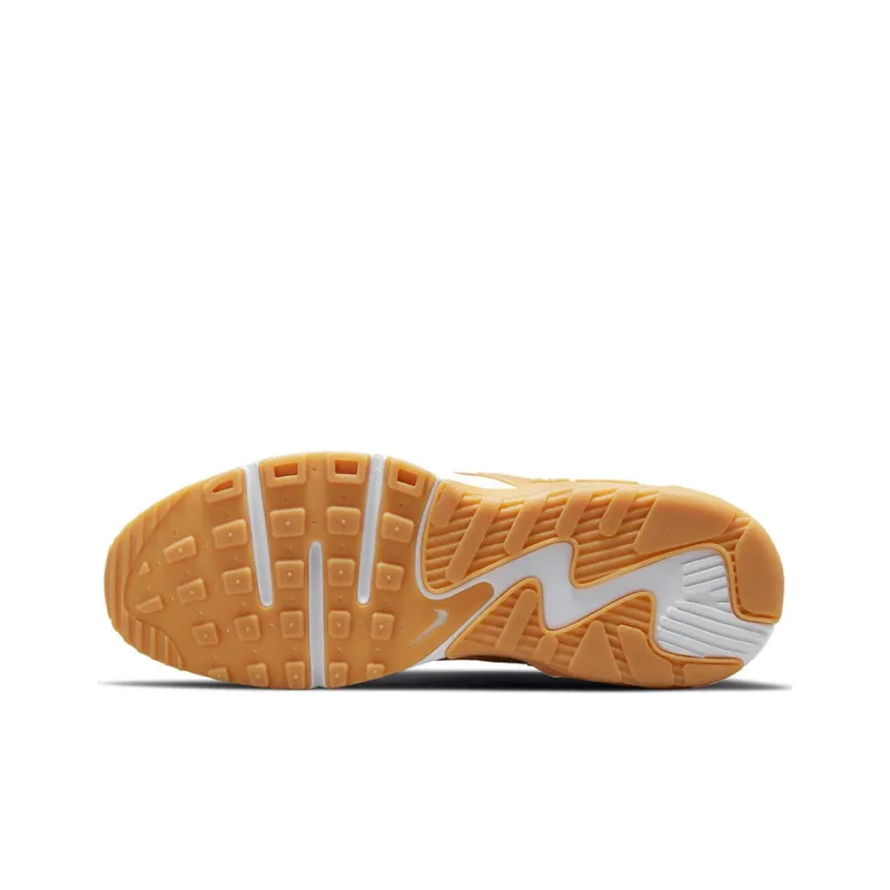Nike Air Max Excee Cushioning Breathable Wear-Resistant Slip-Resistant Low-Top Universality Men's White Orange-4