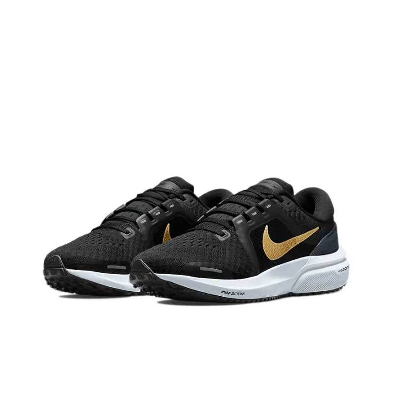 Nike Air Zoom Vomero 16 Black Metallic Gold Coin Women's-2
