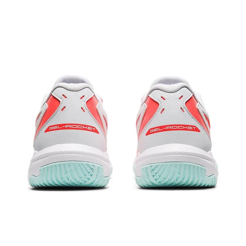 Asics Gel Rocket 10 'White Sunrise Red' Women's-4