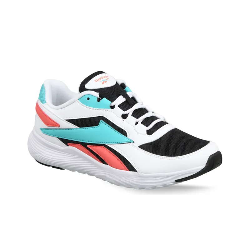 Reebok Evader Cushioning Anti-Slip And Wear-Resistant Low-Top Running Shoes Men's White Red-2