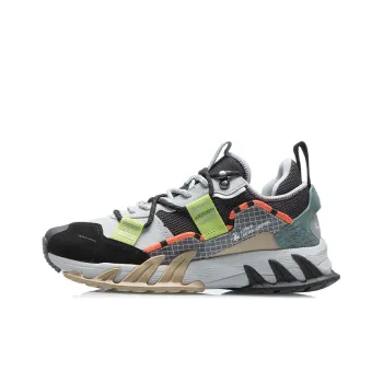 LiNing Full Shape Ace Reflective Cushioning Low Top Running Shoes Men's Black