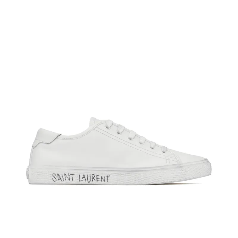 SAINT LAURENT Malibu Low Optic White-1