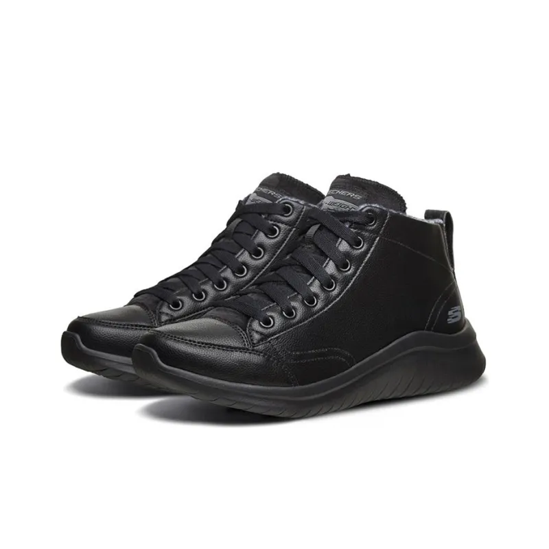 Skechers Ultra Flex 2.0 High Top Running Shoes Black Women's-2