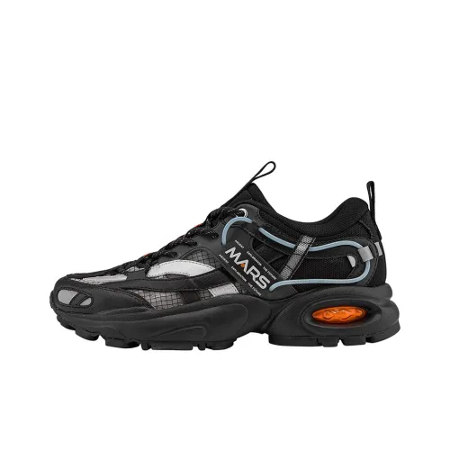 Kappa MARS Low Top Sports Casual Shoes Unisex Black