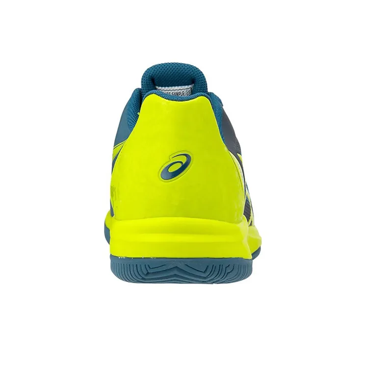 Asics Gel-Court Speed Running Shoes Men Low-Top Blue/Yellow-3