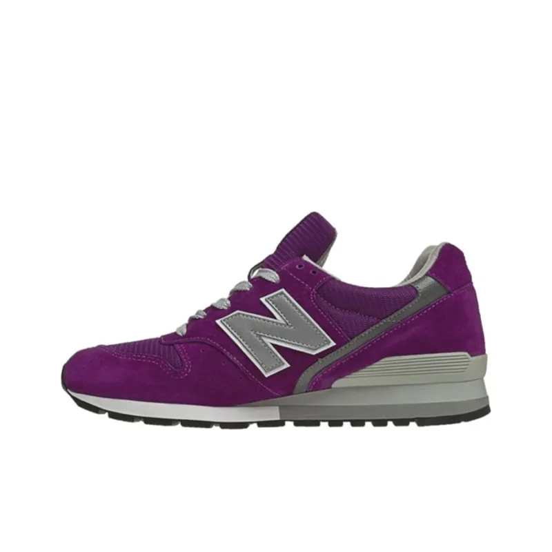 New Balance 996 Series Wear resistant Non Slip Breathable Low Tops Purple-0
