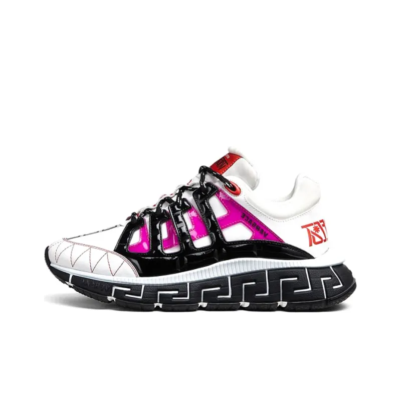 VERSACE Women's Trigreca 'White Fuchsia'-0
