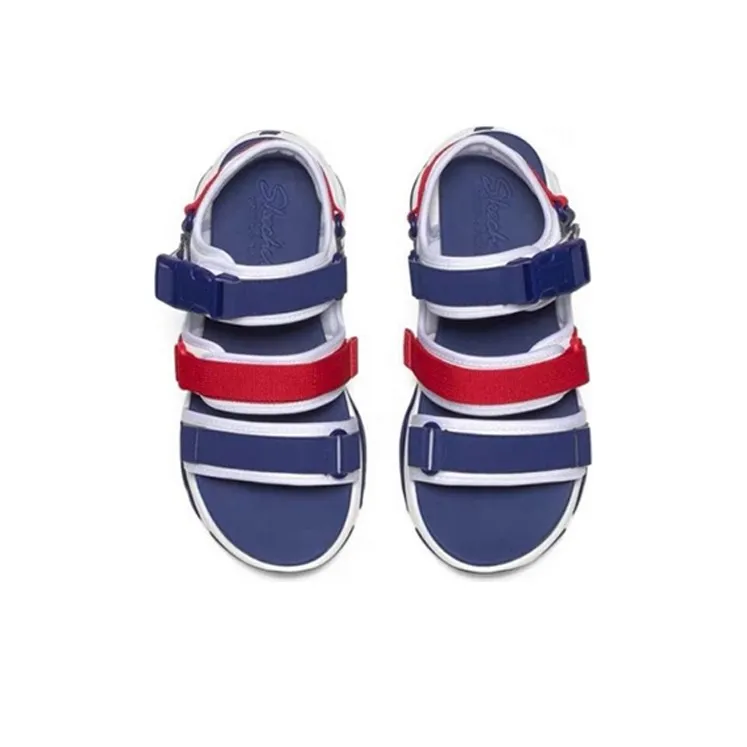 Skechers D Lites 3.0 Sandals Blue Women's-3