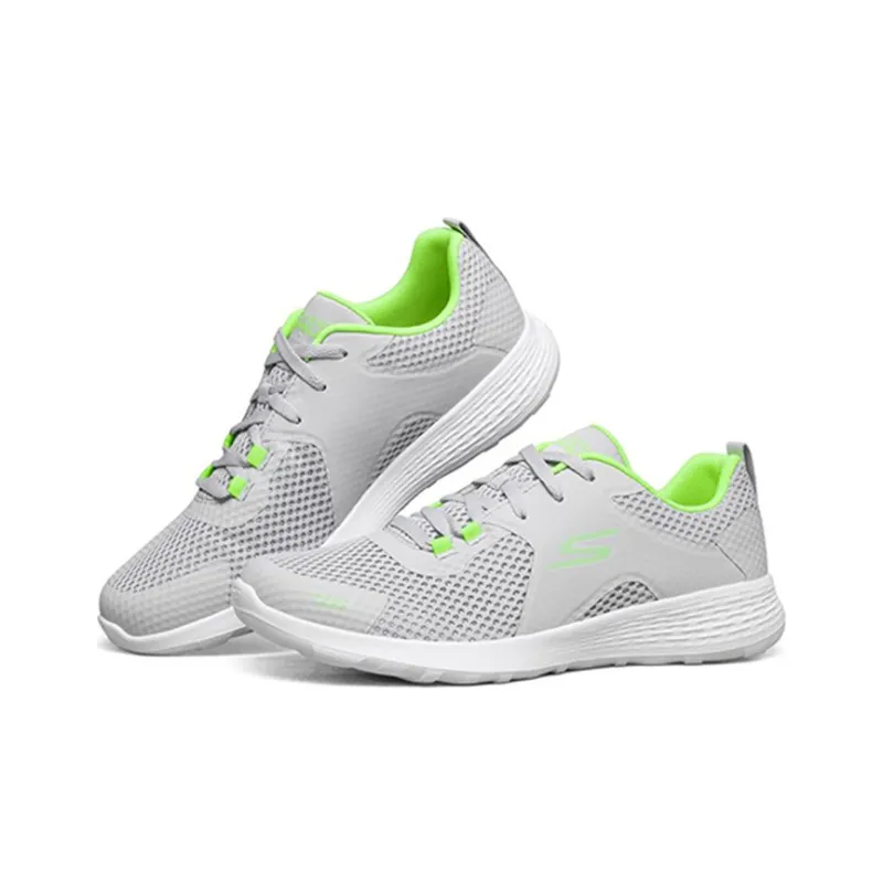 Skechers Go Walk Cool Low Top Sports Casual Shoes Men's Gray Green-2