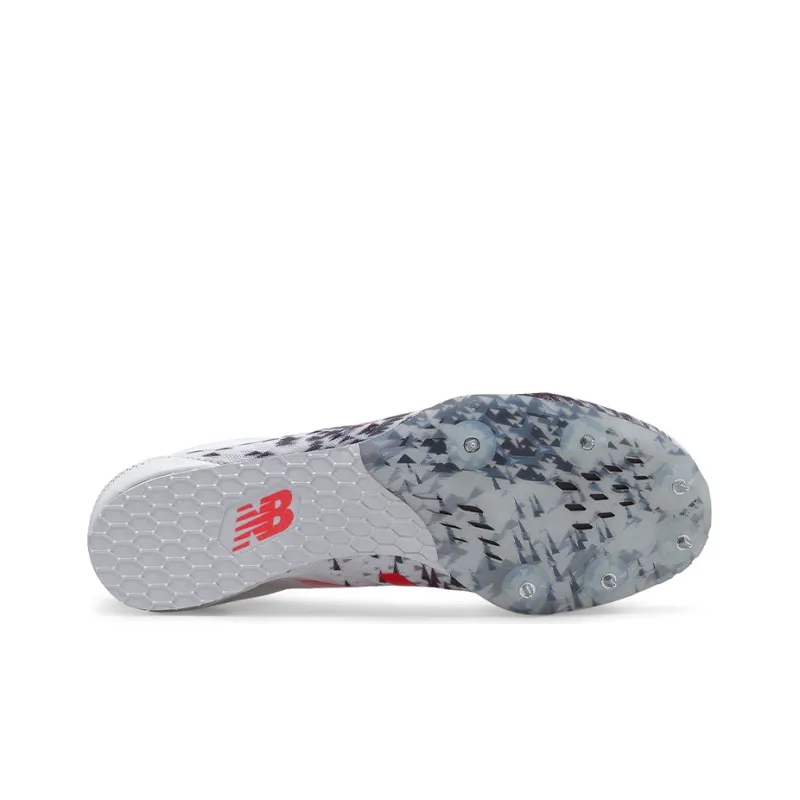 New Balance MD500v5 Track Spike 'White Gray Red'-2