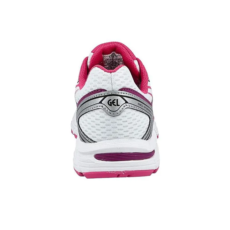 Asics Gel-Pursuit 2 Wear-Resistant Low-Top Running Shoes Women's White Purple-3
