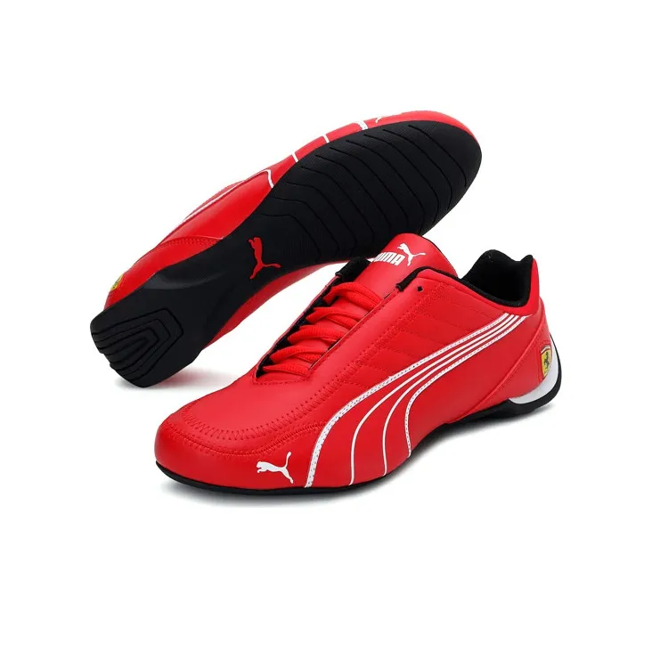 PUMA Sf Future Kart Cat Wear-Resistant Slip-Resistant Low-Top Running Shoes Men's Red-2