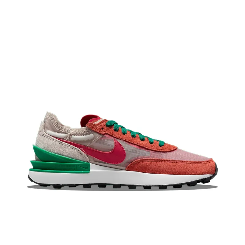 Nike Waffle One Burnt Sunrise Light Orewood Brown Malachite Mystic Hibiscus Women's-1