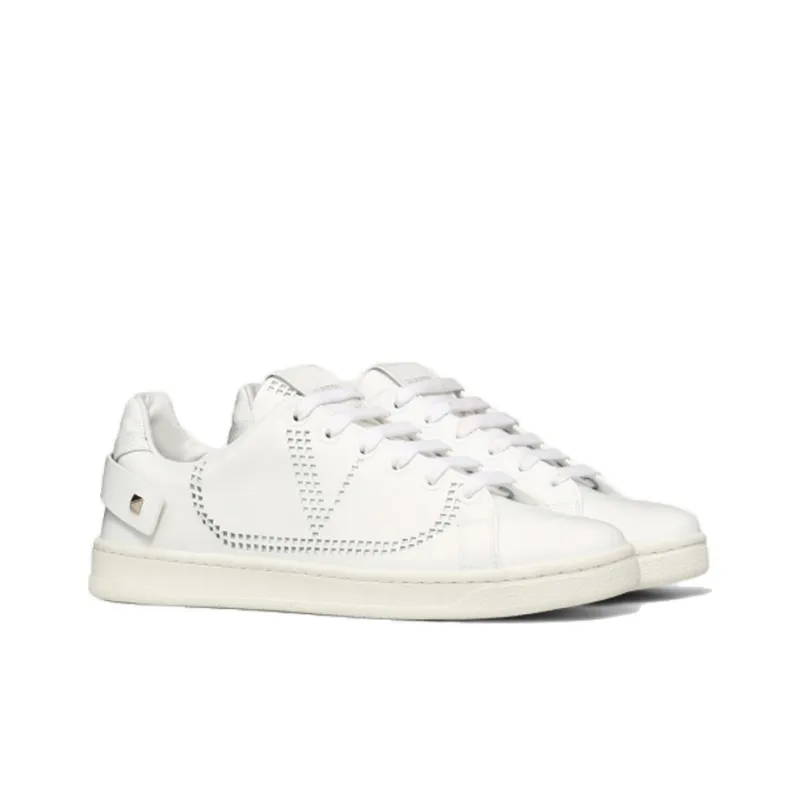 Valentino Women's Backnet Sneaker 'White'-2