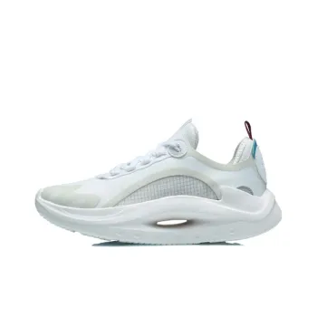 LiNing Apocalypse Sky Culture Lightweight And Breathable Low Top Running Shoes Women's Light Gray Purple